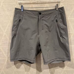 Mack Weldon 4 Way Active Nylon Shorts Gray Men’s L